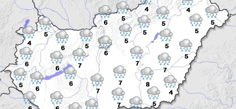 Pénteken be kell érnünk az esővel, de karácsonyig még számíthatunk havazásra