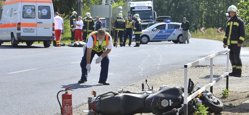 Meghalt egy motoros Nyírturán