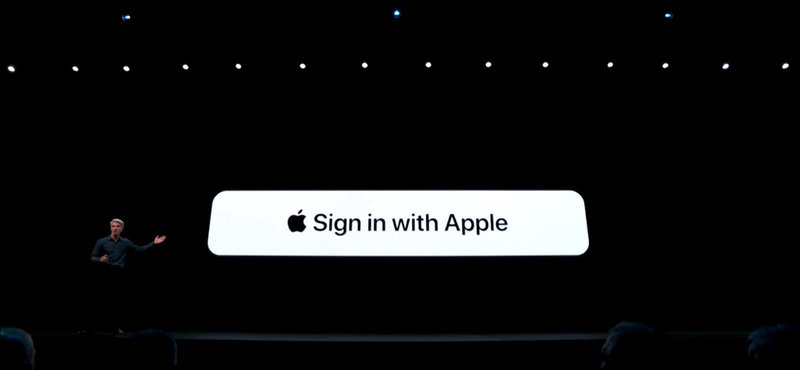 Jön az Apple ID-s bejelentkezés, azonban van itt egy kis bökkenő