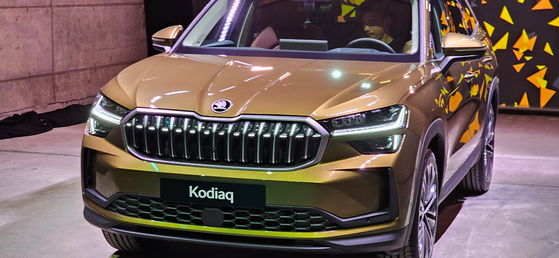 Itt a teljesen új Skoda Kodiaq, körbefotóztuk és bele is ültünk