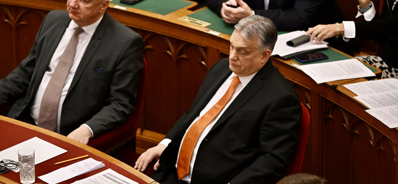 A parlament folyosóján kérdezték Orbánt arról, miért kapott kegyelmet K. Endre