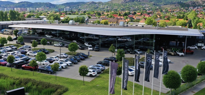 Mercedes-Benz Hovány Budaörs, világelső újgenerációs autóskomplexum a 2024-es Év Márkakereskedése
