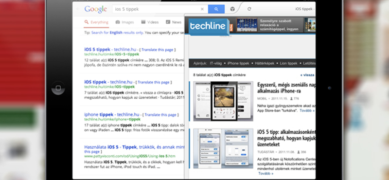 Megújult az iPades Google Search alkalmazás [videó]