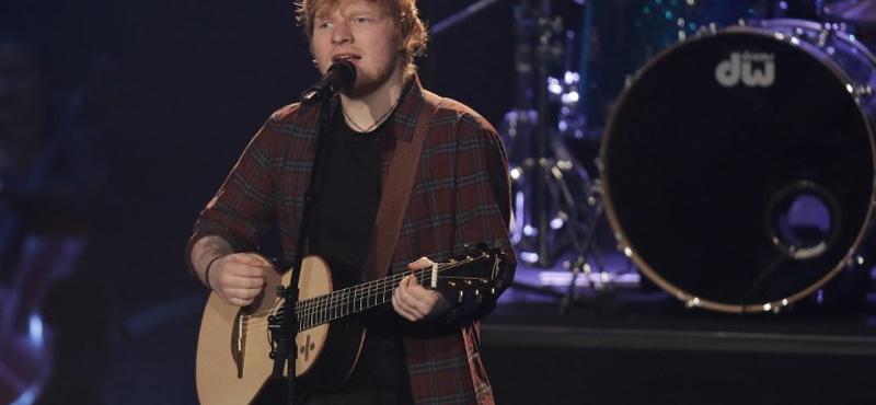 Ed Sheerannek még albumot sem kell kiadnia, hogy ő legyen a legjátszottabb zenész