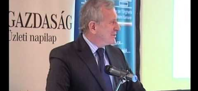 Videó: Orbánt utánozta Járai egy konferencián