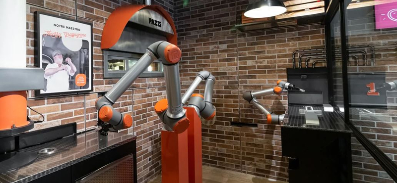 Videó: Ebben a pizzériában már csak robotok dolgoznak – és villámgyorsak