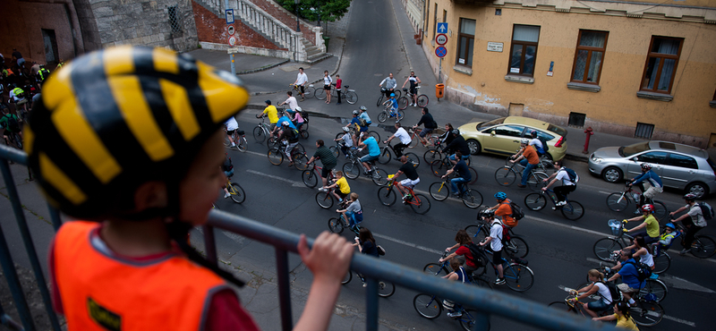 Critical Mass: a biciklisek uralják a budapesti utakat csütörtök este