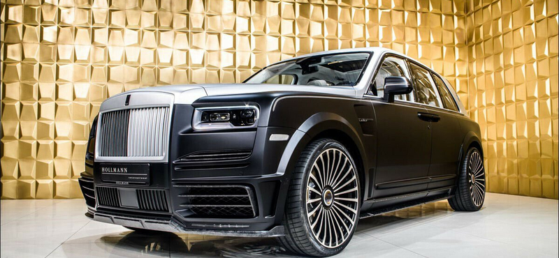 Sikerült egy kis átalakítással megduplázni a Rolls-Royce Cullinan 110 milliós árát