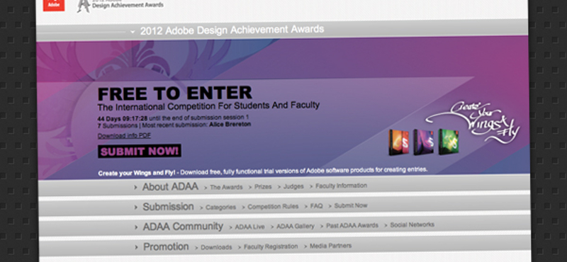 Indul a 2012-es Adobe Design Achievement Awards pályázat