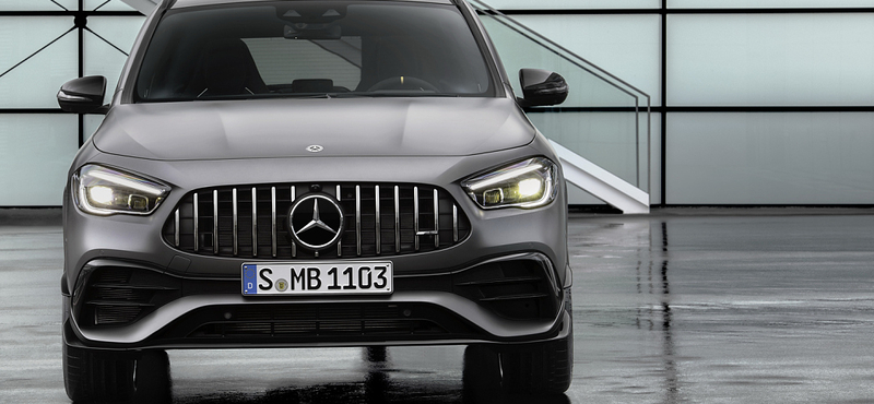 421 lóerős kompakt szabadidőautó: itt a Mercedes-AMG GLA 45 S