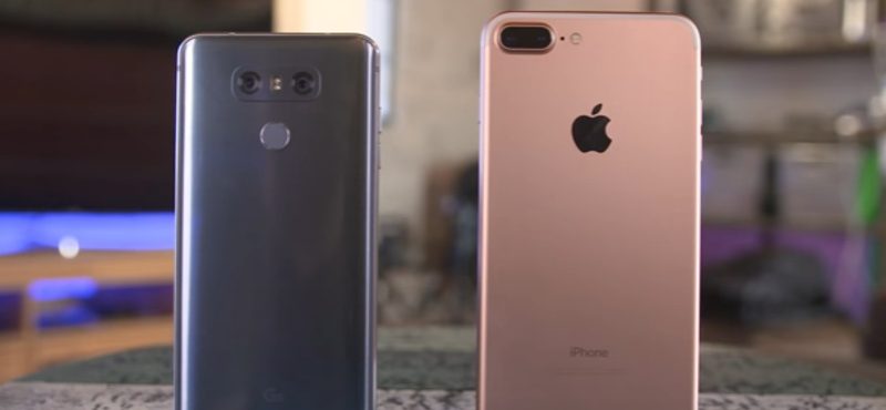 A nagy megmérettetés: LG G6 vs. iPhone 7 Plus