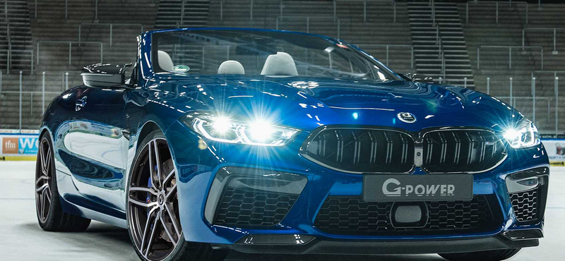 Lezárt jégpályán debütált a 820 lóerős legújabb BMW M8