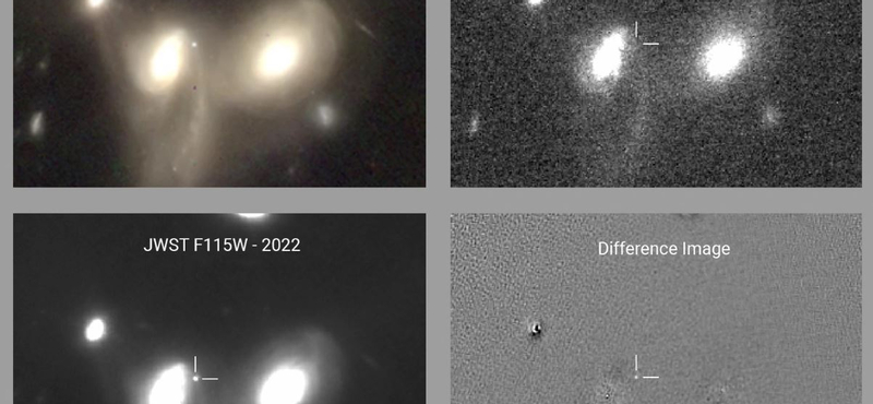 Nem is erre tervezték a James Webb űrtávcsövet, mégis sikerült észlelnie egy szupernóvát