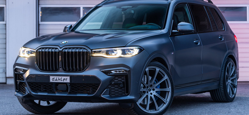 646 lóerős változat is készült a BMW X7 divatterepjáróból