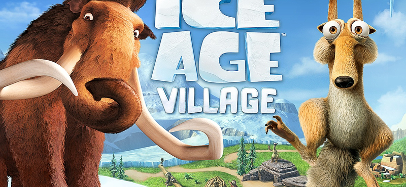 Ice Age Village: jön az új Jégkorszak játék mobilra és táblára a Gamelofttól