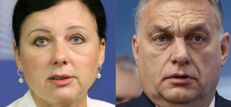 A hét embere: Věra Jourová jogállamisági biztos, aki láthatóan Orbán idegeire megy