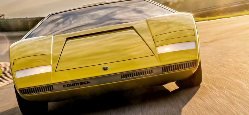 Meghajtották a semmiből feltámasztott első Lamborghini Countach-t