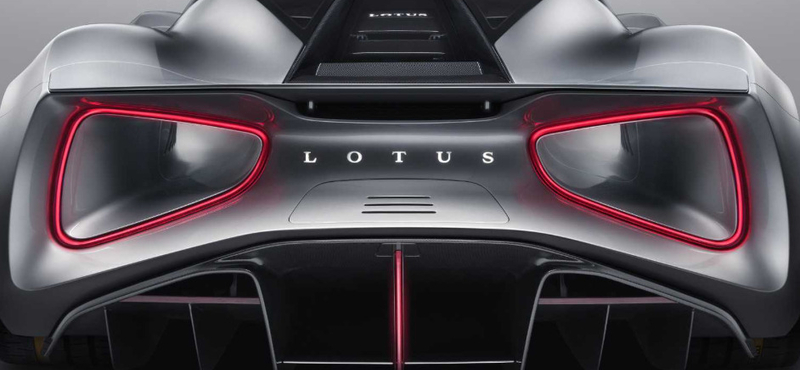 2000 lóerős utcai elektromos rakéta az Lotus Evija