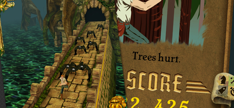 Temple run: szórakoztató iOS játék, ingyen!