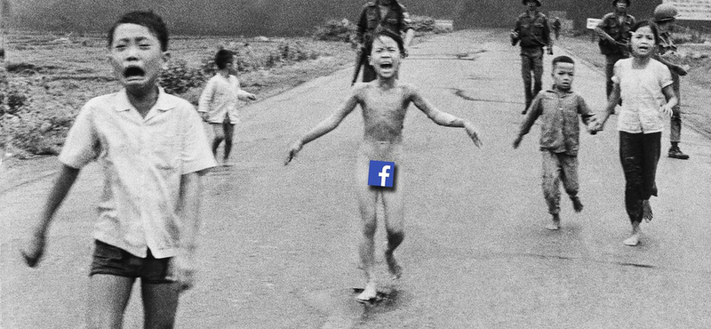 Engedett a Facebook - nem cenzúrázzák többé a vietnami háborús képet