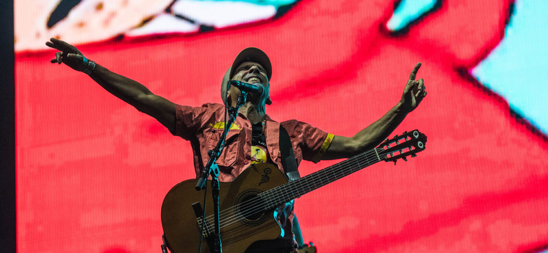 A menekültekért szólalt fel Manu Chao a Szigeten