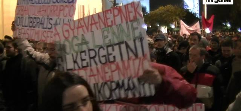 Videó: "Hahó Orbán Viktor, itt a magyar nép beszél!"