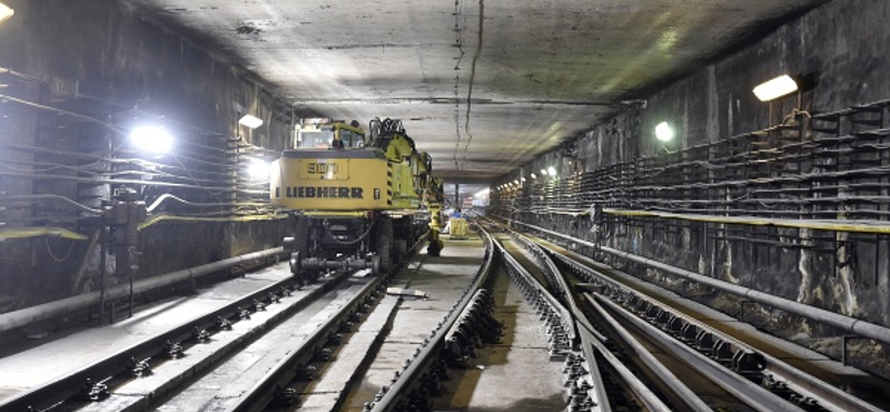 Rémisztő szellemtanyára hasonlít most az átépülő 3-as metró – fotók