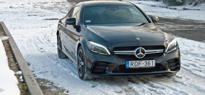 Mercedes-AMG C 43 Coupe-teszt: ez nem a bikanyakú izomautó