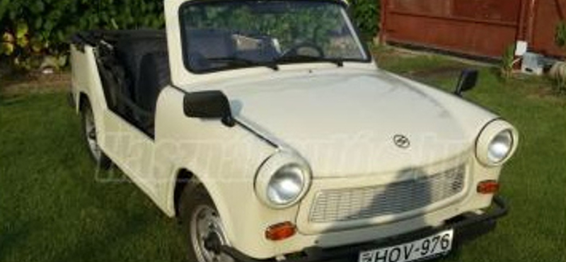 NDK kabriózás kimaxolva: 2,2 millió forint ez a kiváló magyar Trabant Tramp
