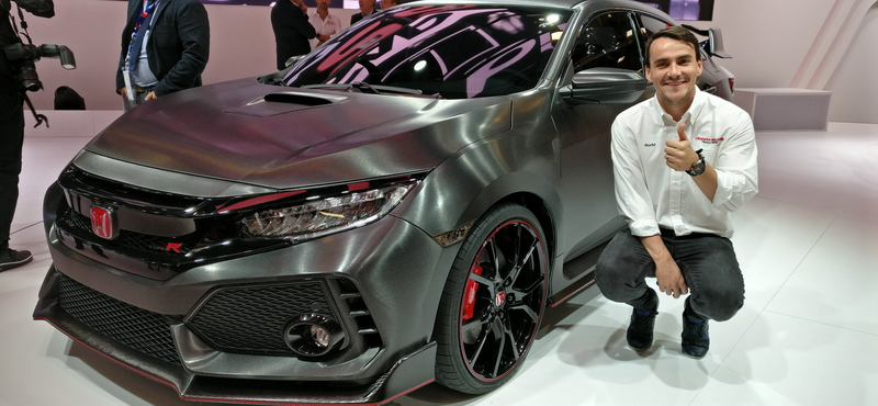 Michelisz Norbi már most az új Civic Type R körül sündörög - elkaptuk pár szóra