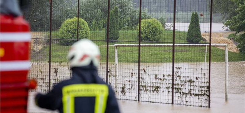 Több mint félmilliárd forintos kárt okozhattak a hétvégi esőzések