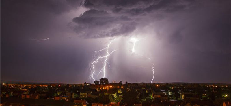 Megjött az újabb viharzóna, nemsokára Budapestet is eléri – térkép