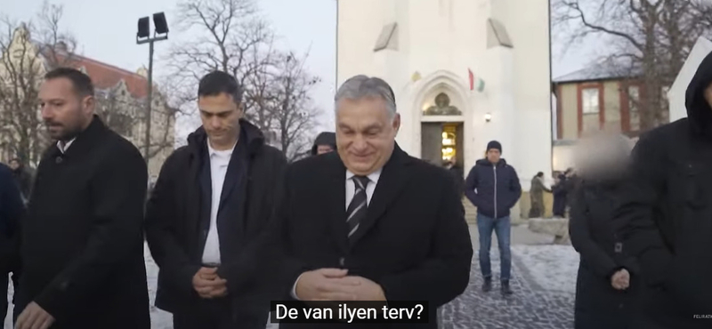 Orbán Viktor így hárította a kérdéseket: „Ember, most jövök ki a templomból" – videó