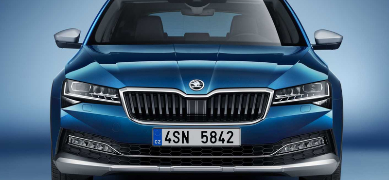 Magyarországon a 280 lóerős új Skoda Superb Scout