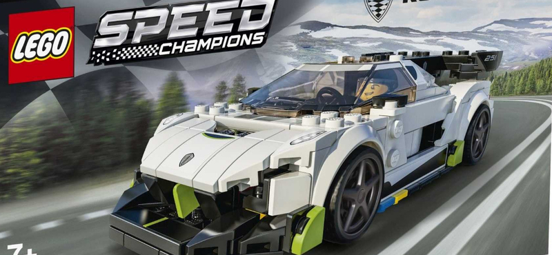 Az 1600 lóerős új Koenigsegg is bekerült a Lego 2021-es kínálatába