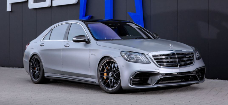 940 lóerővel nem nagyon van ellenfele ennek a Mercedes-AMG S63-nak