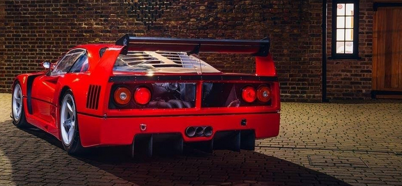 Szuperritka Ferrari F40 LM keresi új gazdáját