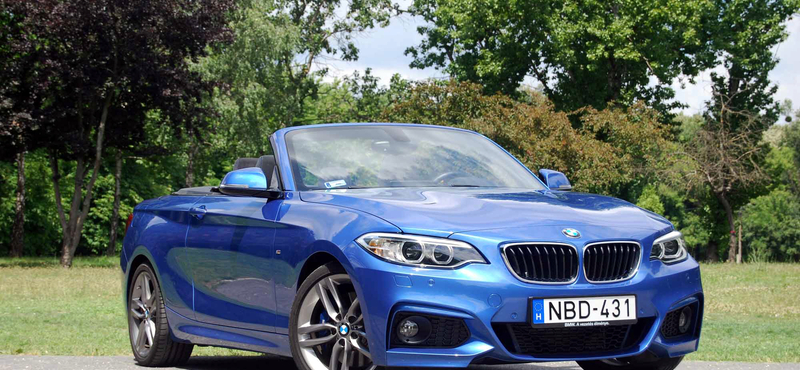 BMW 2-es Cabrio-teszt: bejön a bajor topless