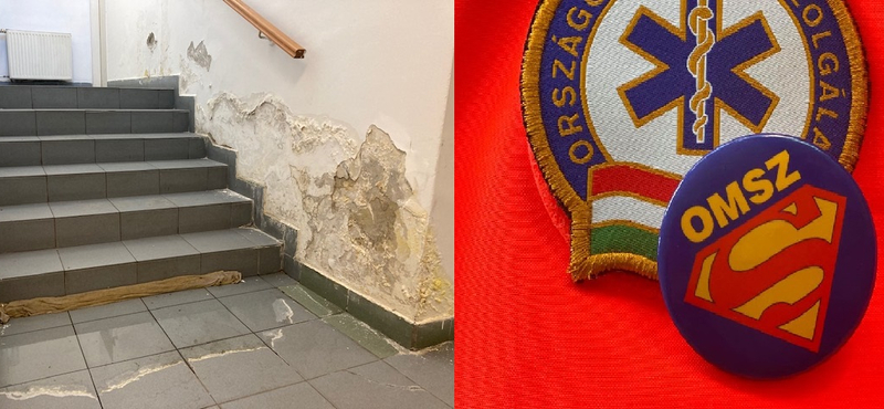 Már évek óta lerobbant állapotban volt a mentőállomás, amelynek vezetőjét egy focimeccs miatt mentették fel