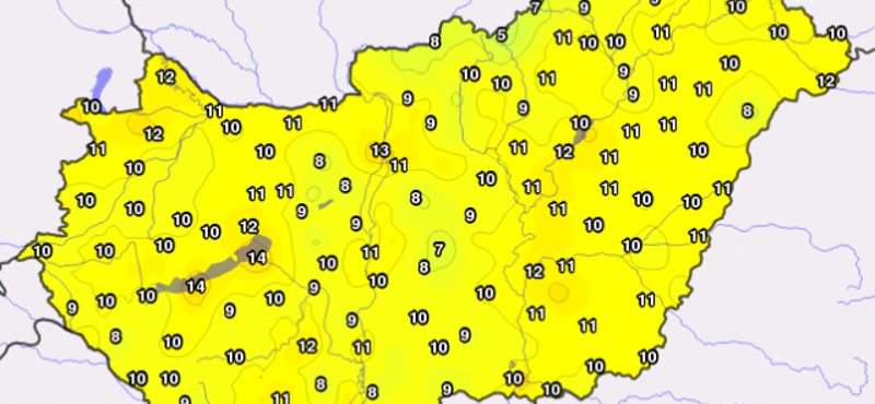 Megdőlt a hidegrekord, öt fok sem volt Nógrádban