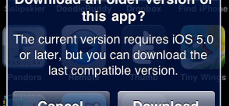 Jó hír a régebbi iPhone-okat használóknak