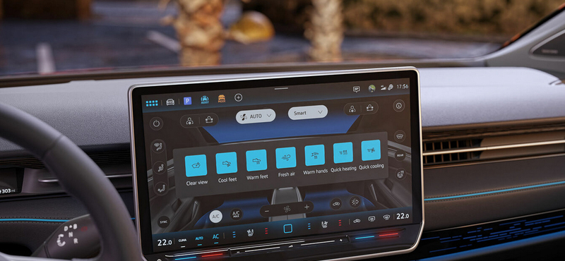 A Nap helyzetét is figyeli a VW szuperokos légkondija