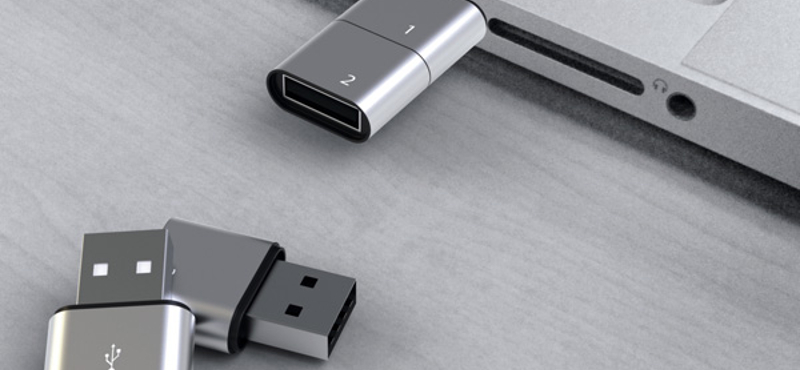 Akarjuk: részekre szedhető USB adattárolás még a kínos file-jaink elrejtésére is