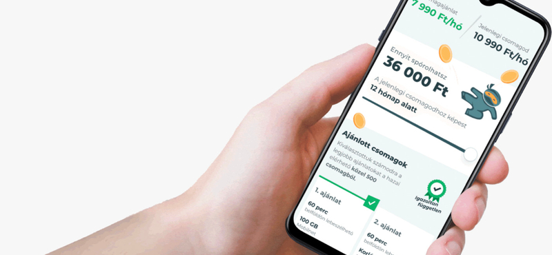 Ha ezt telepíti a telefonjára, megmutatja, hogyan tud tízezreket spórolni a mobilszámláján