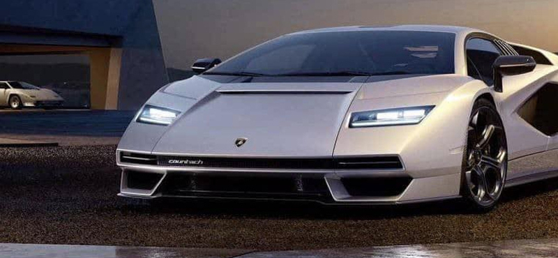 Kiszivárgott képeken a leplezetlen új Lamborghini Countach