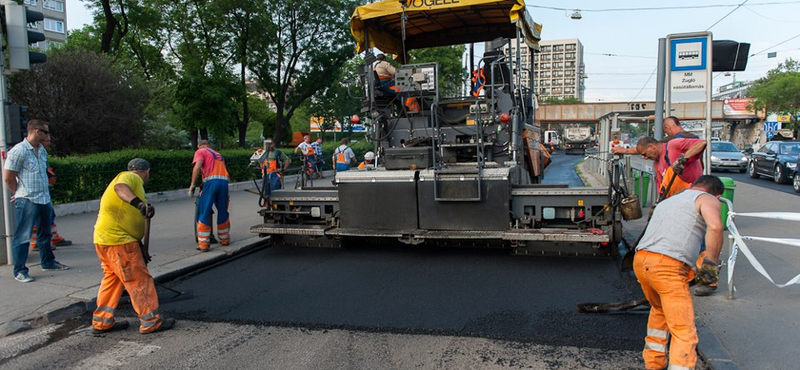 Ötéves tervet kapott az útfelújítás