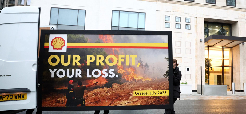 Dollármilliókra perli a Shell a Greenpeace-t