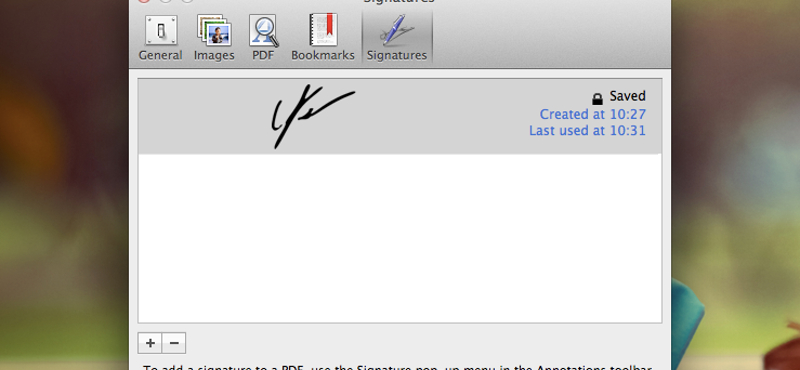 Lion tipp: aláírás készítése PDF dokumentumokhoz a Preview-ban