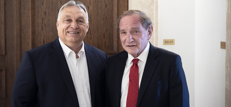 Orbán Viktor George Friedman nemzetközi geopolitikai elemzőt fogadta