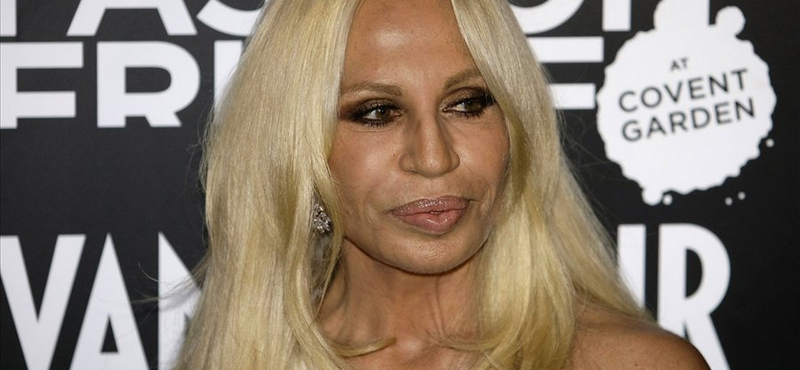 Donatella Versace botrányos elszólása a New York-i H&M-ben